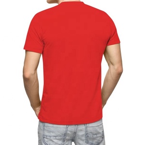 T-shirts unis en tissu doux 100% coton, impression par sublimation, service OEM, prix d'usine compétitif, couleur personnalisée, manches longues - Product Image 2