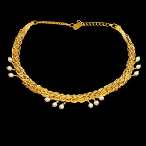 Fashion Body Chain Matte Peacock Style Hip <b>Belt</b> - Product Image 2