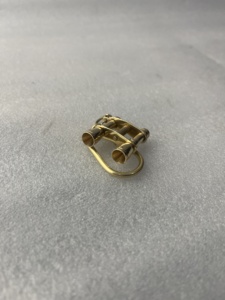 Porte-clés en laiton en forme de roue de bateau, style vintage, très tendance, pour vélo/voiture et décoration intérieure - Product Image 4