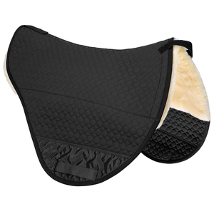Almohadilla de Silla de Montar Inglesa Cuadrada Acolchada de Poliéster Suave y Transpirable de Alta Calidad Personalizable para Espectáculos Ecuestres - Product Image 5