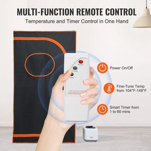 Kit Portatile per Sauna Personale da 1000W, Tenda Sauna a Vapore di Grandi Dimensioni per Spa Domestica, Terapia Rilassante e Disintossicante per il Corpo - Product Image 4
