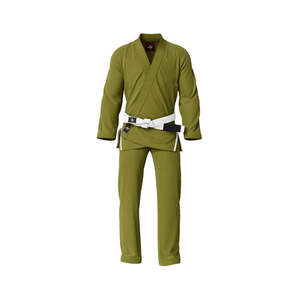 Kimono de Jiu-Jitsu Professionnel Blanc Uni 2026 – Kimono BJJ Personnalisé Bleu pour Hommes – Uniforme de Jiu-Jitsu Brésilien - Product Image 1