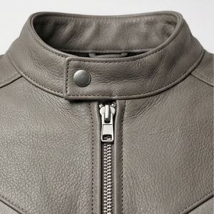 Veste de moto en cuir véritable pour homme de qualité supérieure, nouvelle arrivée, vestes de moto d'hiver, protections amovibles, personnalisables - Product Image 4