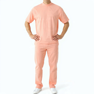 Conjunto Deportivo de Dos Piezas para Hombre, Corte Holgado, Camisa Oversize con Cuello Moke y Pantalón de Corte Holgado con Logotipo Personalizado - Product Image 2