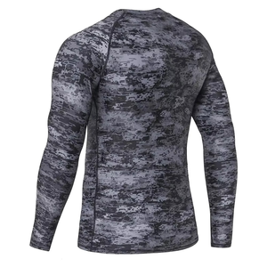 Rashguard de BJJ Verde Transpirable con Estampado por Transferencia Térmica, Sin Decoloración ni Desprendimiento, Ajuste Ceñido, Unisex, en Oferta - Product Image 4