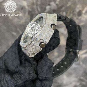 นาฬิกาข้อมือแฟชั่นหรูสำหรับผู้ชาย Charm ตัวเรือนสแตนเลสทรงกลม 40 มม. ระบบอนาล็อก กลไกอัตโนมัติ แสดงวันที่ ปุ่มกด ตัวล็อคแบบซ่อน - Product Image 2