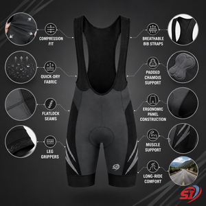 Fabricant de shorts de cyclisme personnalisés pour hommes, rembourrés et compressifs, pour vélo de route - Product Image 6