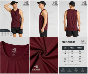High Quality Breathable Quick Dry Eco-Friendly Knitted Sporty Wide Shoulder Fitness Singlet ALPHALETE <b>Tops</b> <b>Loose</b> Muscles - Product Image 6