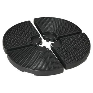 Base per Ombrellone Quadrato da Giardino in Acciaio Inossidabile per Patio, Ristorante, Hotel, Spiaggia, Piscina, Raggio 3m, Struttura in Acciaio - Product Image 2