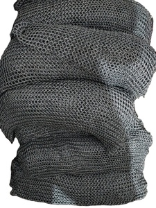 Armadura de Anillas de Acero Suave Hecha a Mano, Estilo Medieval, Tejido 4 en 1, para Reenactamiento Medieval, Decoración Navideña - Product Image 3