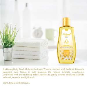 Nettoyant intime féminin Daily Fresh, hydratant à la camomille, soin doux pour femmes, pH équilibré, gel à base de plantes biologiques - Product Image 4