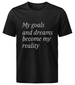 Camiseta Negra de Manga Corta para Hombre con Estampado de Letras Blancas, Cuello Redondo, Corte Regular, Estilo Casual de Verano, Tejido de Jersey de Algodón Estampado - Product Image 1