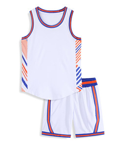 Conjunto de Baloncesto Elástico de Alta Calidad para Hombre, Máxima Movilidad, Camiseta y Pantalones Cortos para Equipo, Ropa Deportiva Flexible para Entrenamiento - Product Image 1