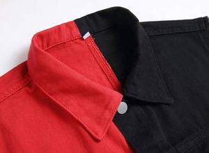 Gilets et gilets pour hommes respirants à la mode personnalisés Offres Spéciales broderie noir sans manches grande taille veste en jean imprimé veste pour hommes - Product Image 6