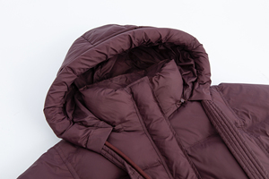 Women's Short <b>Quilted</b> <b>Jacket</b> Hooded Winter Coat Full Sleeve Solid Color Thick Polyester Wadding Puffer <b>Jacket</b> - Product Image 3
