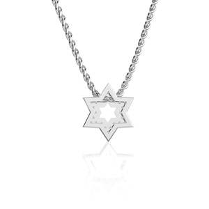 Colgantes de Fiesta con Forma de Estrella de Corte Redondo con Moissanita, Chapados en Platino/Plata/Oro, Estilo Encantador para Mujer - Product Image 3