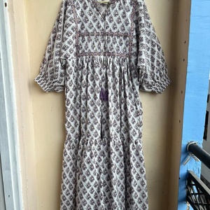 Robe longue bohème grande taille pour femme, 100 % coton, style décontracté, collection 2026, prix usine - Product Image 1