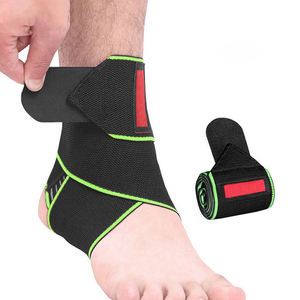 Manchon de compression de cheville auto-adhésif en nylon avec fermeture auto-agrippante pour les entraînements de gym et le football – Sangles de cheville confortables - Product Image 5