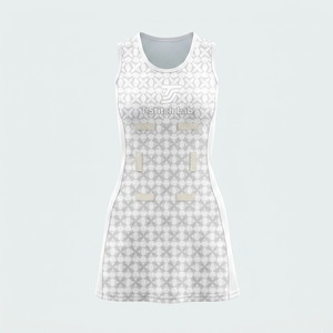 Uniforme de Netball Personalizado con Diseño y Logotipo para Mujer, Servicio OEM, Vestido de Netball sin Mangas de Alta Calidad, Colores Sólidos, Ligero - Product Image 4