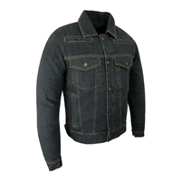 Veste en jean pour homme, nouvelle collection, qualité supérieure, style streetwear, personnalisée, en coton, imperméable, respirante, réversible, anti-UV, nouvelle arrivée pour l'hiver