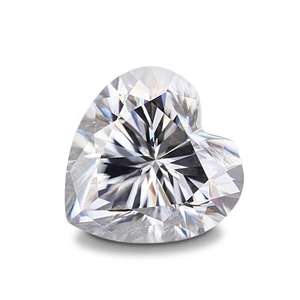 Diamante CVD Cultivado en Laboratorio, Corte Corazón, Blanco, Certificado IGI, Claridad VVS, Corte EX-VG, 9.50 Quilates, 0.003-20 Quilates, para Joyería - Product Image 1