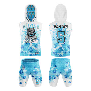 Nouveaux uniformes de flag football personnalisés 7 sur 7, sweat-shirt, short, sac à dos, 90% polyester, 10% élasthanne, séchage rapide - Product Image 3