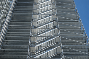 ระบบนั่งร้านแบบริงล็อค EN12810 เหล็กชุบสังกะสีแบบจุ่มร้อน รับน้ำหนักได้ 1000 กก. สำหรับงานก่อสร้างอาคารสูง - Product Image 2