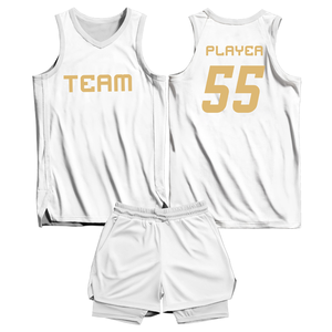 Uniforme de basket-ball personnalisé de haute qualité – Maillot et short d'équipe sublimés 100 % polyester - Product Image 2