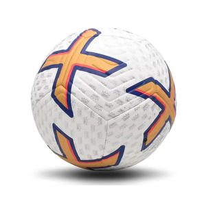 Ballon de football taille 5, cousu à la machine, dégonflé, durable, léger, vente en gros, fabricant OEM, intérieur/extérieur - Product Image 4