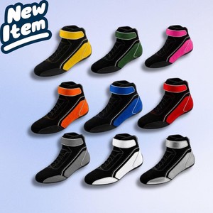 Zapatos de Carreras de Karting Profesionales Personalizados, Ligeros, Transpirables, de Microfibra Premium, para Deportes de Motor, con Alta Adherencia, OEM - Product Image 1