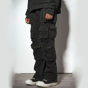 New Arrival <b>Men's</b> <b>Cargo</b> <b>Trousers</b> <b>Lightweight</b> Casual Premium Pockets Custom Made Wholesale New Arrival <b>Men's</b> <b>Cargo</b> <b>Trousers</b> - Product Image 6