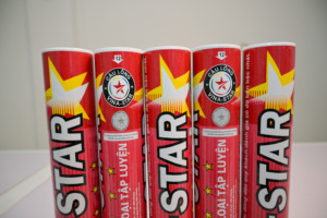 Vina-Star Bulk Training Grade Shuttlecock with Class D Duck Feather and Durable Wood Cork for Club School Sport Practice - Product Image 3