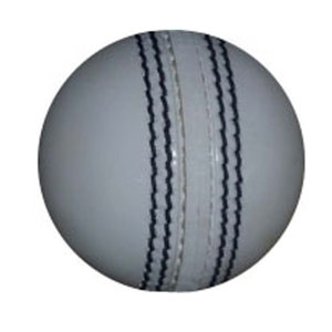 Pelota de Cricket Roja Clásica con Costuras Blancas, Estilo de Cuero Cosido Resistente para Práctica y Partidos de Cricket - Product Image 2