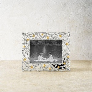 Cadre de miroir carré en laiton, décoration en métal faite à la main, orientation horizontale pour table - Product Image 4