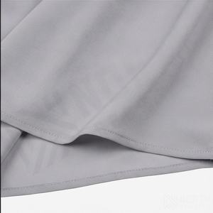 Abaya Simple et Élégante pour Femme, Robe Longue Islamique en Polyester Écologique, Tissu Doux, Usage Quotidien, Vente en Gros - Product Image 6