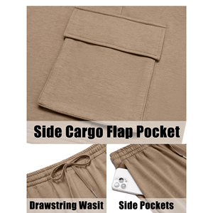 Nuevo Conjunto de Verano para Hombre, 2 Piezas, Color Sólido, Manga Corta, Estilo Casual, Corte Holgado, para Uso en Interiores - Product Image 5