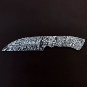 Damascus Steel Blank <b>Blade</b> Handmade <b>Craft</b> Blank for DIY Projects Custom Handle Making Workshop Applications Outdoor Utility - Product Image 4