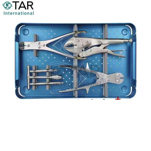 K-Wire Complete Set Premium Stainless Steel Orthopedic Bone Fixation Assorted K Wires <b>Drill</b> <b>Guides</b> Wire Medic Instruments - Product Image 4