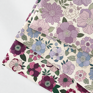 Combed Cotton Woven Poplin Fabric Organic Printed Breathable Eco-Friendly Plain Lining Dresses <b>Shirts</b> Bag - Product Image 1