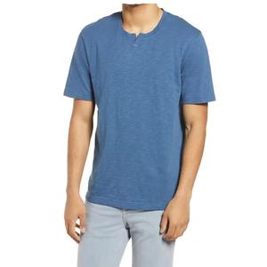 Camiseta Premium 100% Algodón para Hombre, Logotipo Personalizado OEM, Transpirable, de Secado Rápido, Manga Corta, Venta al Por Mayor - Product Image 4