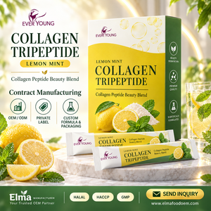 Complément Alimentaire Beauté : Comprimés à Croquer de Collagène avec Vitamine C et Extraits Végétaux (Pépins de Raisin et Melon) pour la Santé de la Peau - Product Image 1