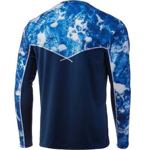 Camiseta de Pesca de Manga Larga para Hombre, Camuflaje, Sublimación, Poliéster de Secado Rápido UPF 50, Ropa para Exteriores - Product Image 2