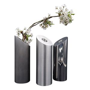 Premium Decorative Metal Flower Vase Elegant Centerpiece For Home Living Room <b>Table</b> Wedding Floral Display - Product Image 3