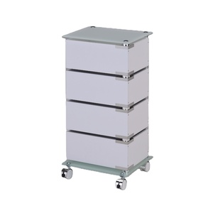 4-tier rotary storage trolley