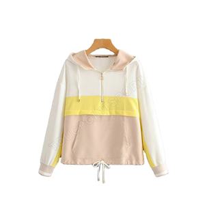 Sweat-shirt à capuche 100% coton de haute qualité pour femme - Product Image 1