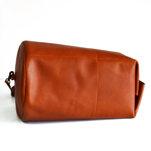 Bolsa de Viaje de Cuero Genuino de Alta Calidad, Personalizada OEM, con Cierre, para Mujer, Resistente - Product Image 3