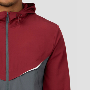 Ensemble de survêtement coupe-vent en nylon et polyester de haute qualité, réfléchissant et léger, avec pantalon de jogging, vêtements de sport personnalisés, conception OEM, ensemble pour homme - Product Image 5