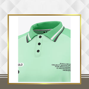 Camiseta Polo de Manga Corta con Cuello Estampado, Estilo Casual, Antiarrugas, 100% Compromiso de Calidad, para Hombre, de un Proveedor Reconocido - Product Image 2