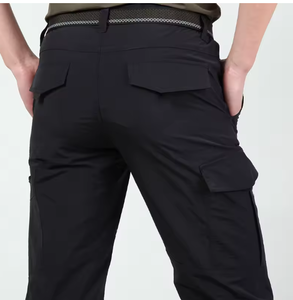 Pantalon cargo tactique pour homme, pantalon de randonnée en plein air, vêtements de travail utilitaires, multi-poches, coupe ample - Product Image 4