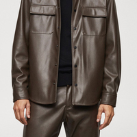 Pantalon Homme en Cuir Véritable 100% de Haute Qualité, Style Urbain Droit, Imperméable, Coupe-Vent et Respirant – Meilleur Prix de Gros